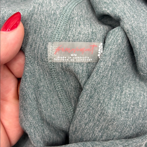 FP Movement Never Better Heather Crop Tank Top - Picture 5 of 6